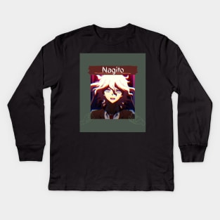 Nagito: Danganronpa 2 Kids Long Sleeve T-Shirt